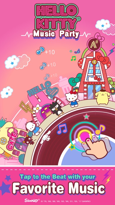 Hello Kitty Music Party - Kawaii and Cute!