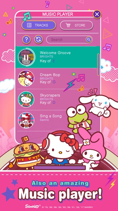 Hello Kitty Music Party - Kawaii and Cute!