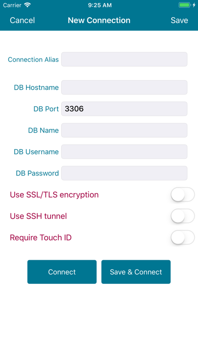 MySQL Mobile Client