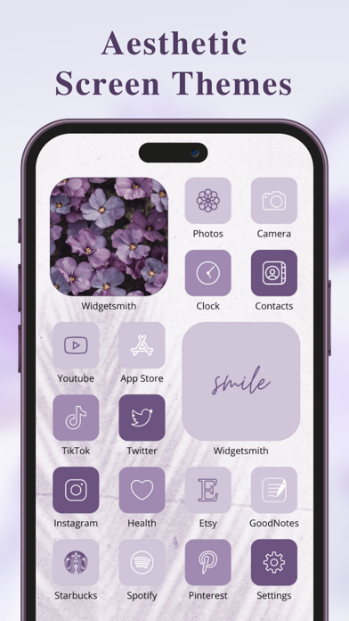 Color Themes: Wallpaper widget