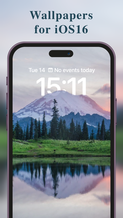 Color Themes: Wallpaper widget