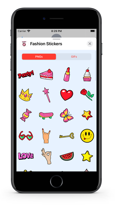 Fashion Donut - GIFs Stickers