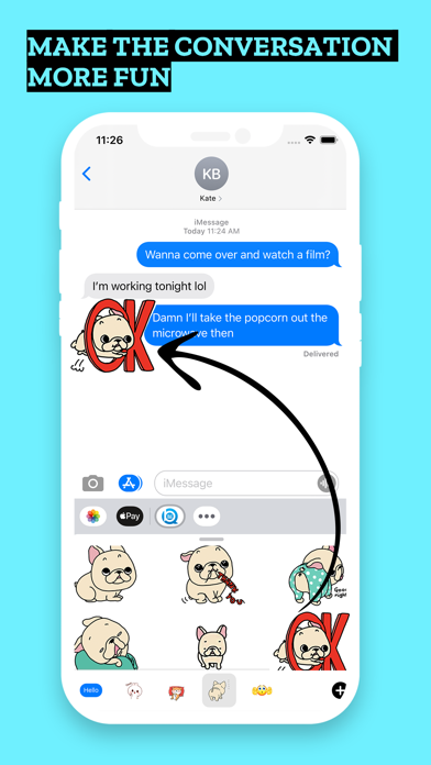 BubbleX - Reverse Stickers App