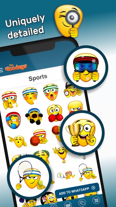 The Goodeys –Emojis Sticker WA