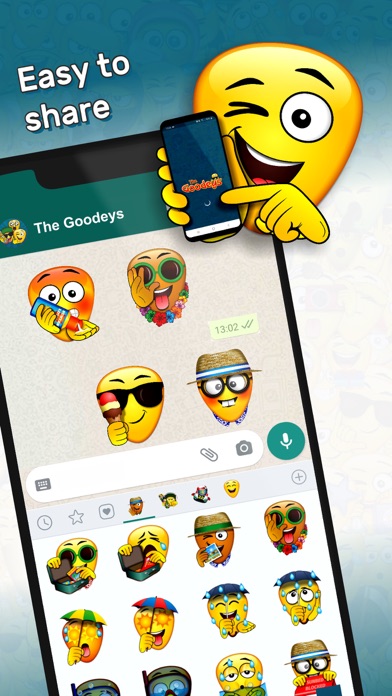 The Goodeys –Emojis Sticker WA