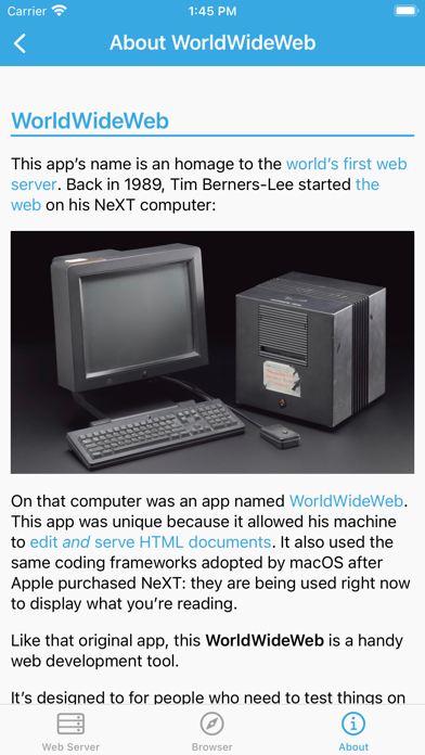 WorldWideWeb – Mobile