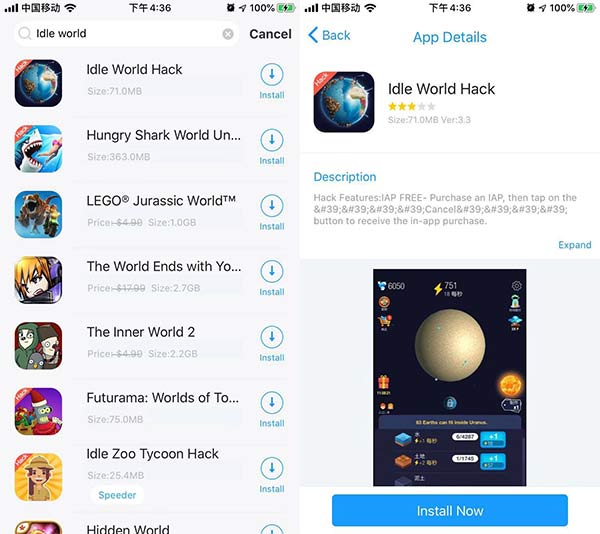 Idle World Hack iOS