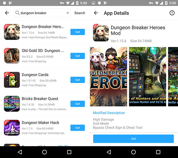 Dungeon Breaker Heroes Mod Apk