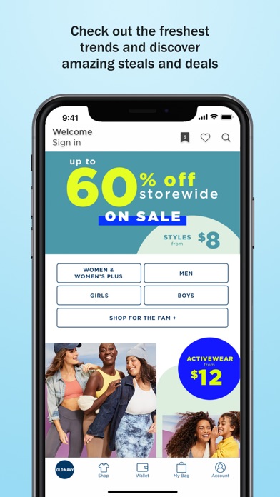 Old Navy: Shop for New Clothes