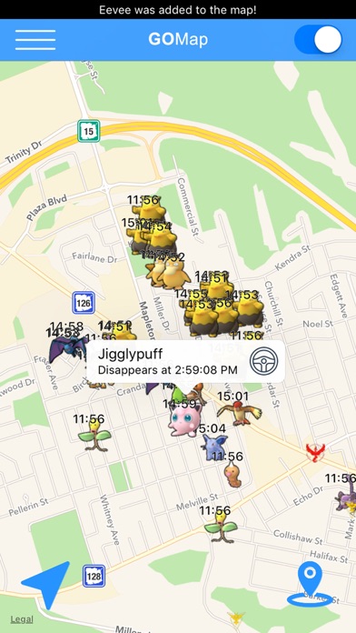 Live Radar - Maps and Notification for Pokémon GO