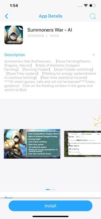 Summoners War Bot iOS