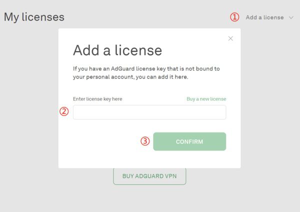 Add a license