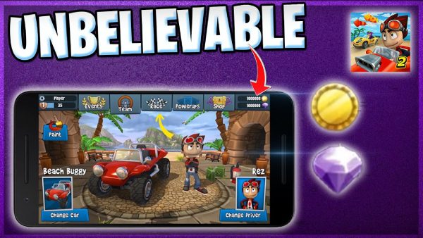 Beach Buggy Racing 2 cheats