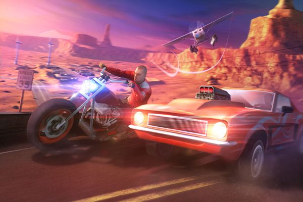 driving in Gangstar Vegas - Mafia action