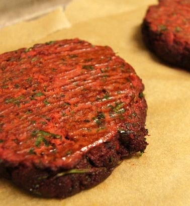 beet burger paddies