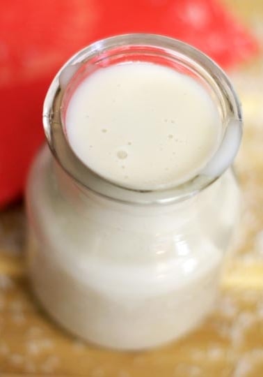 Sweetened coconut condensed milk