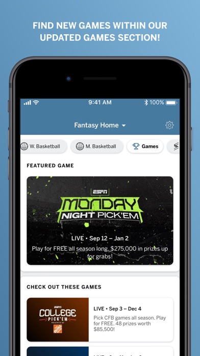 ESPN Fantasy Sports & More