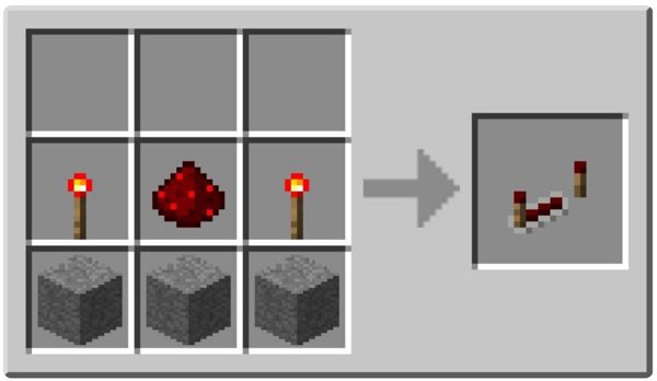 How to Make a Redstone Repeater in Minecraft