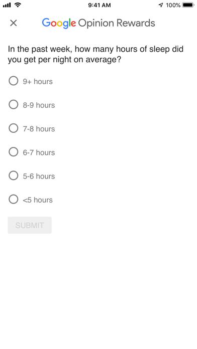 Google Opinion Rewards