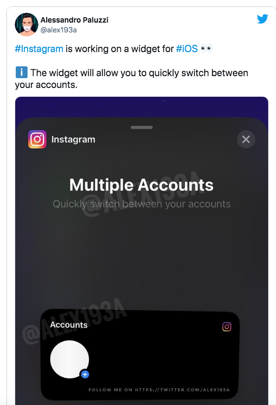 Instagram++ Free widget