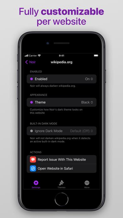 Noir - Dark Mode for Safari